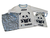Pijama Longo Panda Azul - comprar online