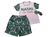 Pijama Verão - Natal em família (verde) - comprar online