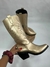 Bota Texana Dorada Bragué