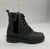 BORCEGO CUERO NEGRO DESGASTADO ANTO BRAGUÉ - comprar online