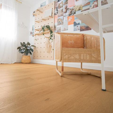 Piso Flotante Melamínico Haya D381 AC4 7mm