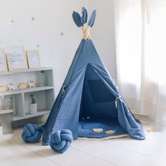 Carpita Tipi Azul ( sin Alfombra )