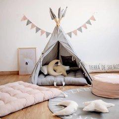 Carpita Tipi Gris ( sin Alfombra )