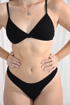 SET INGRID ALGODÓN LEN106 - NEGRO