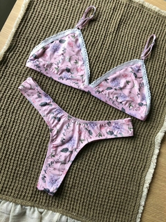 SET INES MICROFIBRA - ROSE - comprar online