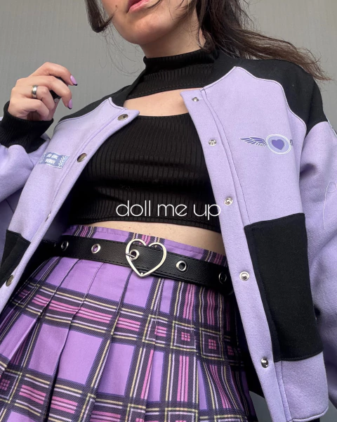 cinto egirl fivela coração preto - comprar online