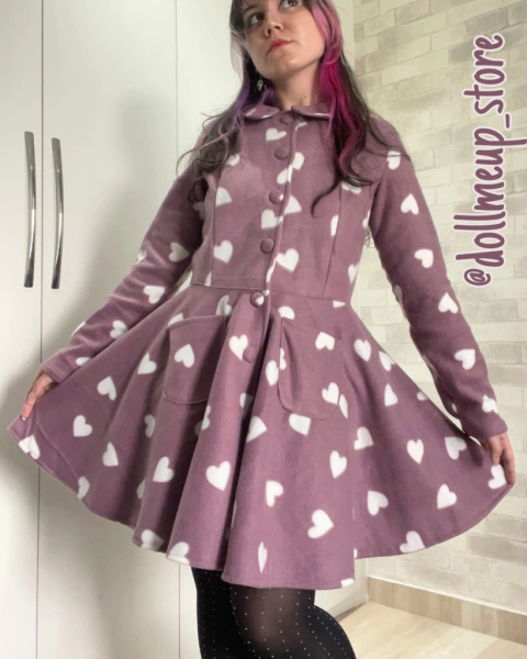 Casaco Rodado com Bolsos