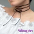 Choker gargantilha laço fofo