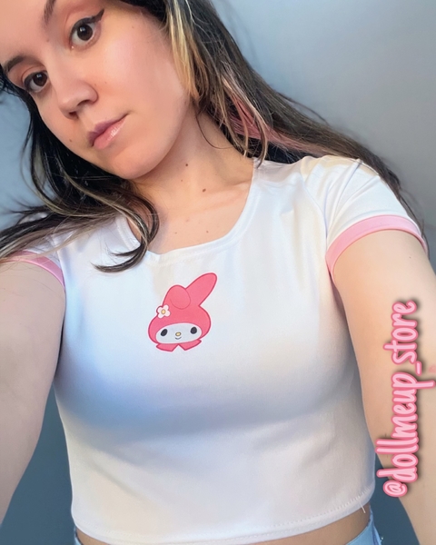 Cropped Babyface My Melody Sanrio