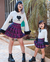 Blusinha heart off-white com punho de pelucia - Doll me up