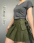 Saia tênis verde militar com bolso - loja online