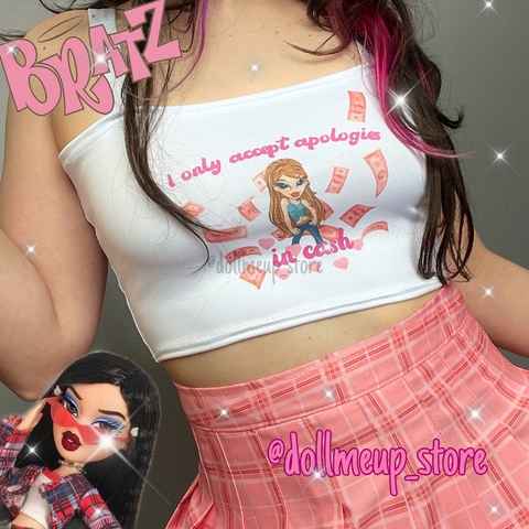 Cropped Y2K I only accept apologies in cash