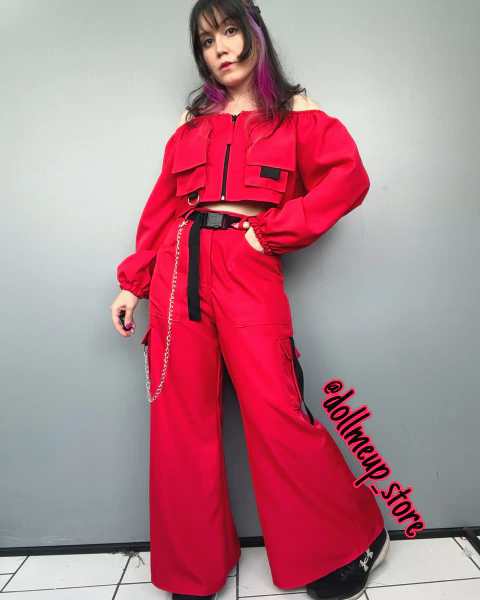 Calça Thunderous Vermelha - comprar online