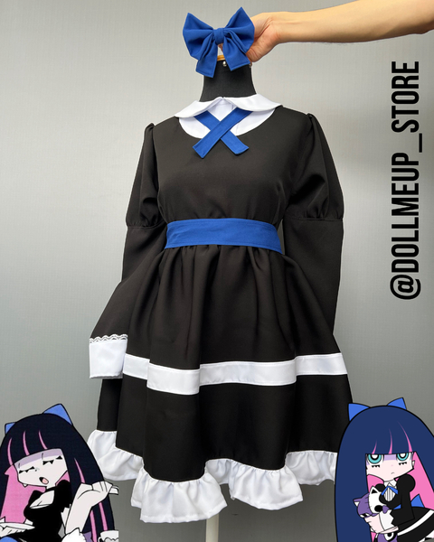 Cosplay Stocking Anarchy (Vestido e laços)
