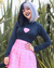 Saia colegial estilo tênis preppy xadrez rosa - Doll me up