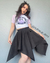 Cropped Raglan Ghostface Lilás Halloween 2023 - loja online