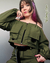 Jaqueta Thunderous Verde Militar - comprar online