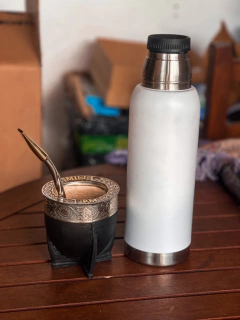 Promo Termo + Imperial cincelado + Bombillon - Parrillas Argentinas