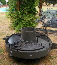 Fogonero Duomo Asador Completo 120cm - tienda online