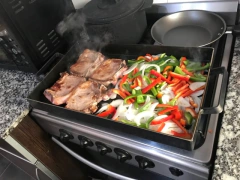 PLANCHA PARA 2 HORNALLAS MEDIANA en internet