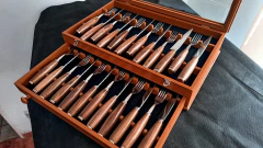 24 Piezas Deluxe guayubira y bronce - tienda online