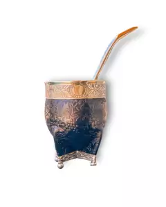 Mate Imperial Labrado C/ base y bombilla - tienda online