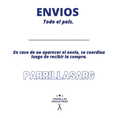Parrilla reforzada 70x50 cm Hierro 8mm - tienda online