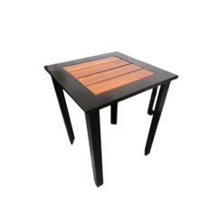 Mesa de Hierro - Madera para Patio / Balcón en internet