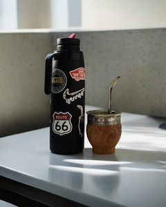 Combo Matear #25 Termo + Mate + Bombilla