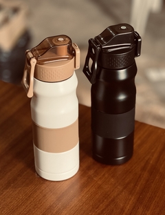 Botella Termica con tapon - Acero - comprar online