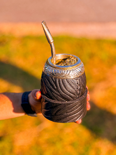 Mate Torpedo Rey con base de cuero