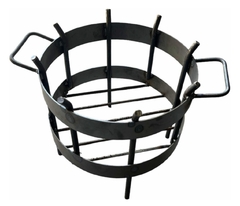 Brasero Leñero P/fuego Circular P/parrilla, Fogonero - comprar online