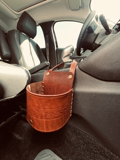 Imagen de PortaMate Auto 100% cuero - Matero