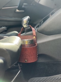 PortaMate Auto 100% cuero - Matero