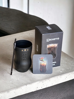 Box simple Vaso Afa Negro