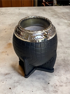 Mate torpedo Croco - Virola cincelada en internet