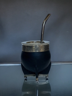 Mate Imperial Patas De Alpaca y Bolitas C/Bombilla