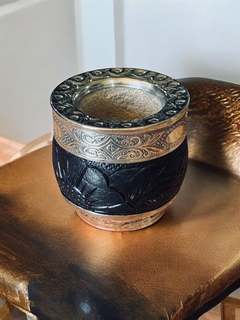 Mate Imperial Con base - Cincelado Alpaca Premium - tienda online