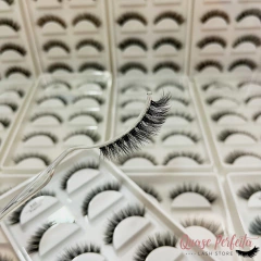 Cilios E08 premium - Base Transparente na internet