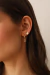 Aros Katrina •Turmalina Rosa• - Fili Joyas