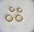 Argollitas Paloma 9mm 490USD - Fili Joyas