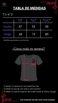 Remera " O R O C H I M A R U " - tienda online