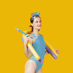 Flotador para piscinas 1,60m MOR - comprar online