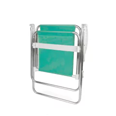 Imagen de Sillon Alto Playa Camping Aluminio Sannet MOR color Anis