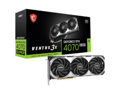 Imagen de Placa video GeForce RTX 4070 MSI Super 12G Ventus 3X OC