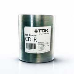 CD TDK logo en Bulk x100 unid. - AHP Insumos