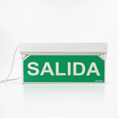 Señalizador Led Atomlux "Salida" Doble Faz 3hs en internet