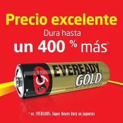 Pila Eveready Gold AA Alcalina Blister x 1 pila - comprar online