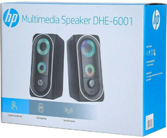 Parlantes 2,0 HP DHE-6001 Led 6w rms