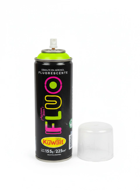 Aerosol Flouorescente Amarillo Kuwait 240cc - comprar online